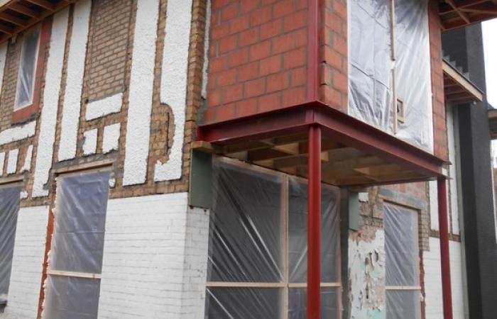 Stabiliteitsstudie bij het verbouwen van villa - Knokke-Heist Villapad 1