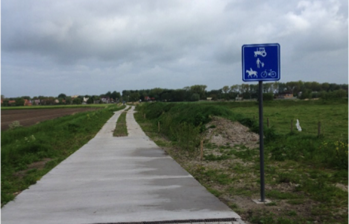 Verbinding brug t.p.v. Maerestraat met Duinhoekstraat, De Panne