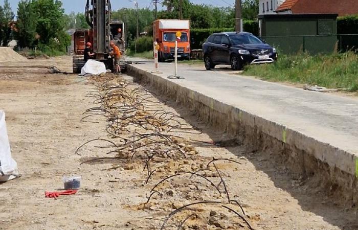 Aansluiting Zuiddamme  - waterglasinjectie 